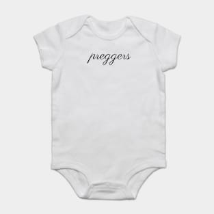 Preggers Pregnancy Announcement Mom Life Pregnant Mom Preggo Pregnant Pregnancy Baby Bodysuit